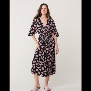 DVF Diane Von Furstenberg Nala Flare Midi Dress XS